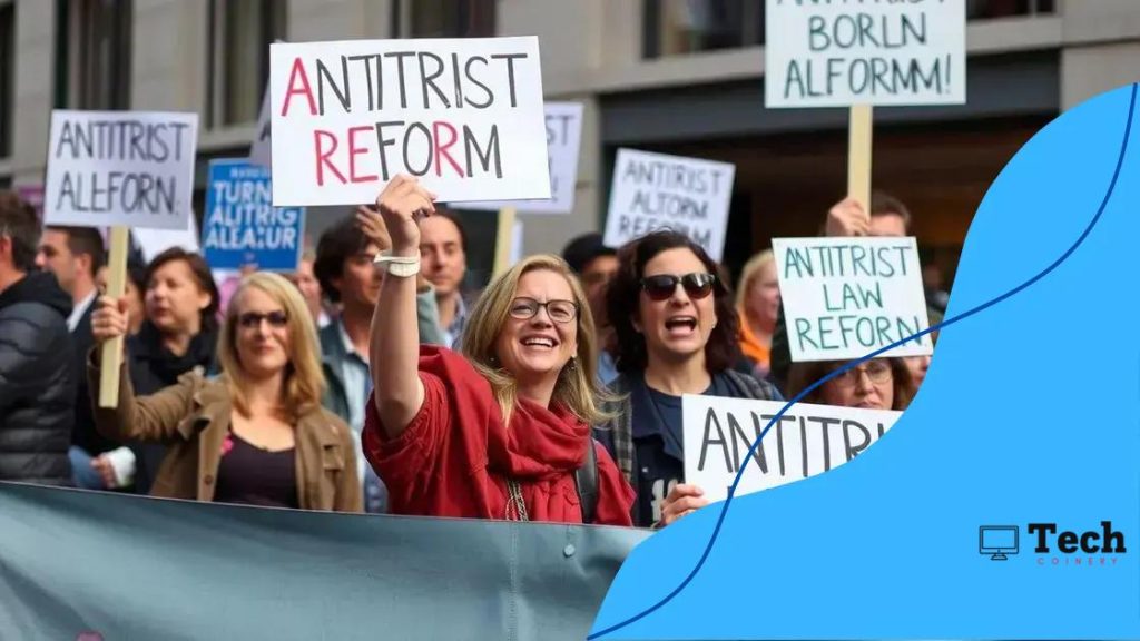 Antitrust law protest campaigns and their rising impact