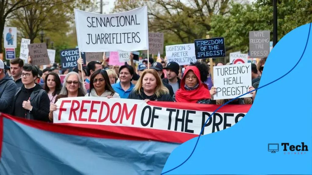 Freedom of the press rallies: a call for transparency