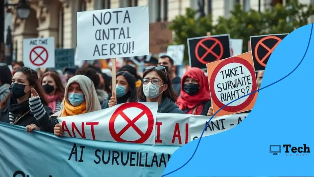 Anti-AI surveillance rights protests: a growing movement
