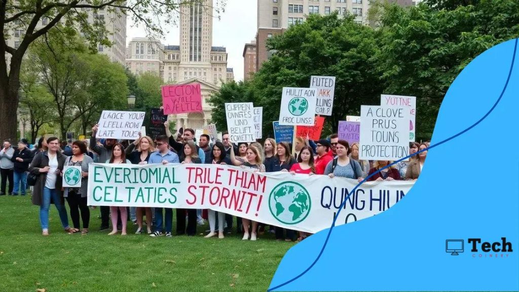 Protest over environmental deregulation raises alarm