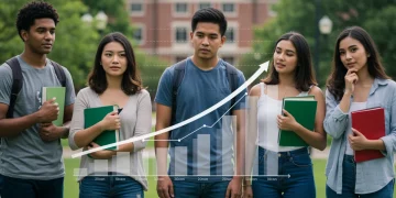 Students contemplating future student loan interest rates