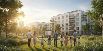 Families and individuals benefiting from new housing assistance programs 2026, showing hope and stability.