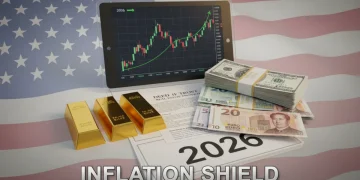 Financial assets representing inflation hedging strategies for 2026 in the US economy
