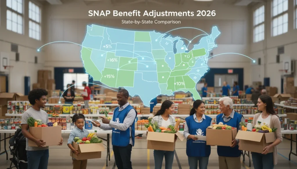 SNAP Benefit Adjustments 2026: State-by-State Increases